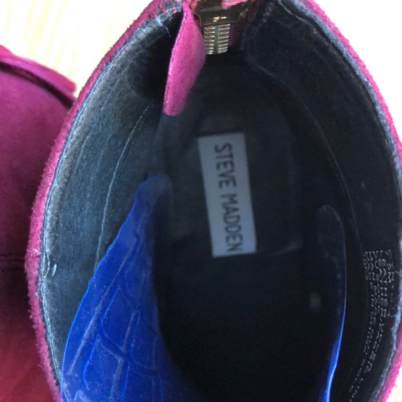 Steve Madden Cynthia Booties Size 7.5 - Picture 2 of 6